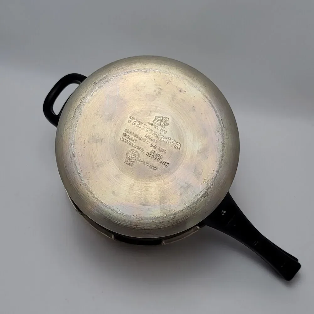 TTK Prestige LTD Manttra Aluminum 5 Qt. Pressure Cooker India